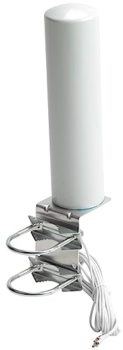 Qusedwey Antena WiFi 4G LTE Antena 12DBi Antena Omni Macho 5M Cable Dual 2.4GHz para B315 E8372 E3372 Enrutadores CRC9 Macho