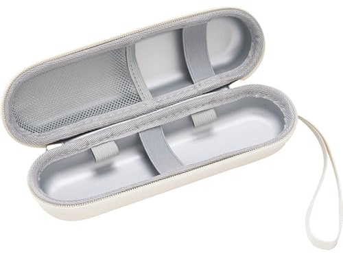 ProCase Elektrische Zahnbürste Etui für Oral B/Oral-B Pro/Philips Sonicare Electric Toothbrush Hülle Oral B Reiseetui Elektrischer Zahnbürstenhalter Behälter Travel Case -Beige