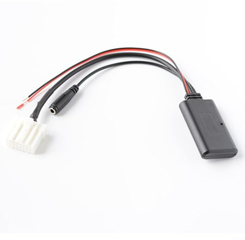 Gettimore Auto BT AUX Adapter Wireless Radio Stereo Mikrofon Freisprecheinrichtung für Mazda 2 3 5 6