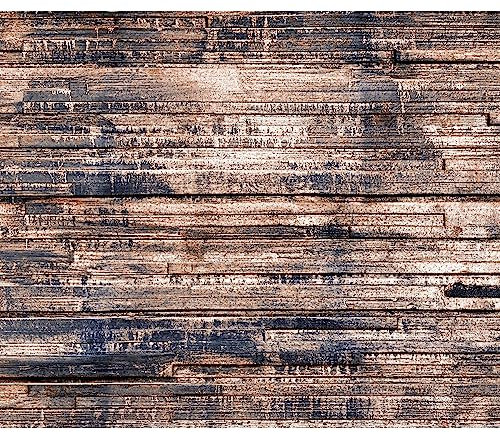 murando - Fototapete Holzoptik 350x256 cm - Foto Tapete Schlafzimmer Wohnzimmer Moderne Vliestapete XXL Wandtapete Motivtapeten Bildtapete 3d Effekt Wand Dekoration - Bretter braun f-A-0626-a-c