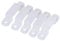 100 PCS Streifen Licht Montagehalterung Klipp 8/10 / 12mm Silikon Halter Klipp für das Reparieren von wasserdichtem SMD 3528 5050 1210 RGB LED Streifen Licht (12mm)