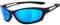 HELLY® - No.1 Bikereyes® | Bikerbrille, Motorradbrille, Motorrad Sonnenbrille | winddicht, gepolstert, beschlagfrei, bruchsicher | Brille (blau verspiegelt [591])