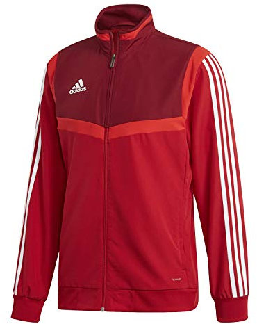 adidas Herren Jacke TIRO19 PRE JKT, Rojpot/Buruni/Blanco, L, D95933