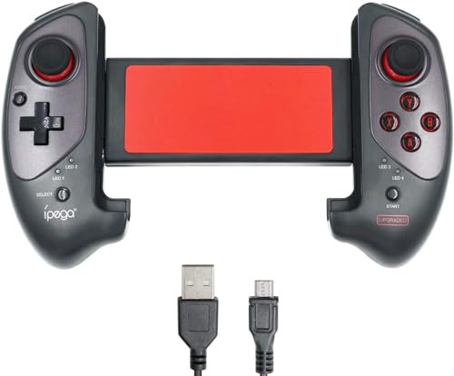 Mcbazel IPEGA PG-9083S Bluetooth Stretching Gamepad, Controlador de Juegos inalámbrico telescópico para Android/Windows PC, No para iOS