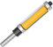 Gasea 6.35mm Routeur de Garniture Affleurante Roulement Haut et Bas Routeur à Coupe Droite Flush Trim Pattern Router Pour le Travail du Bois 38mm Lame