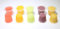 Jelly Fruit Pots Reptile Food - Protein Jelly Fruit Cups for Lizards, Gecko, Insects, Birds, Parrots - Bulk Packs (Fruit Mix, 10)