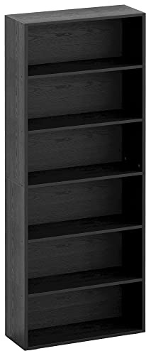 IRONCK Bookshelves and Bookcases Floor Standing 6 Tiers Display Storage Shelves 70 in Tall Bookcase Home Decor Furniture for Home Office, Living Room, Bed Room