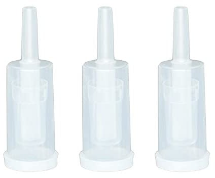 3 Pcs Fermentation Airlocks Transparent Wine Airlocks Multifunction Bubble Airlocks for Preserving Brewing and Making Wine