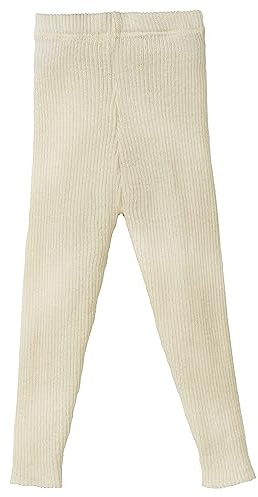 Disana Leggings-Light, leichte Strick-Leggings für Frühling und Sommer | 100% Bio-Merinowolle GOTS, IVN Best | Baby Kleinkind Kind Unisex | Made in Germany