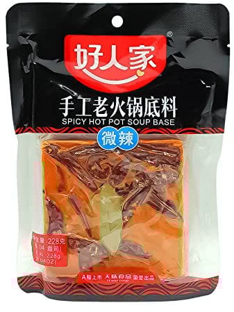 HaoRenJia Chinese Spicy Hot Pot Soup Base 228g