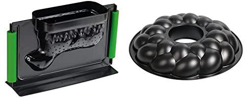 Original Kaiser Inspiration 3D Osterlamm Backform 0,7l, Lamm für Ostern & Hefezopf Kranz 32 cm, Antihaftbeschichtet, für Ostern, Praktischer Griffrand, Leichtes Verzieren