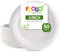 FOOGO Green 50 Platos Desechables de Fibra de Caña de Azúcar, 15 cm, para Postres y Entrantes, Biodegradables, Compostables, Picnic, Fiesta, Platos Redondos y Resistentes de Papel para Aperitivos