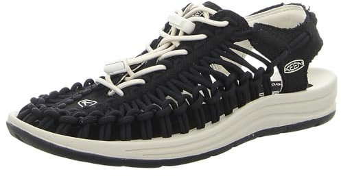 Keen Damen Uneek Canvas Textile Black Birch Sandalen 38.5 EU