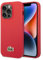 Lacoste LCHMP14LPVCR Hülle für iPhone 14 Pro 6.1 Rot hardcase Iconic Petit Pique