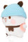 yumcute Dudu Kuscheltier, Dudu Plüsch, Pandabär Kuscheltier, Bezauberndes weiches Plüschtierkissen, Bubu Dudu Figur, Geburtstagsfeiergeschenke für Jungen und Mädchen