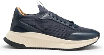Ttnm Evo Trainers with Knitted Uppers and Leather Trims