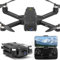 Drone Profesional con GPS y Camara 4k Adulto,Quadcopter Drone FPV Larga Distancia Plegables,Auto Drone con Retorno Drone Follow Me Vuelo Círculo Retorno Batería Baja Modo Sin Cabeza,Menos 249g
