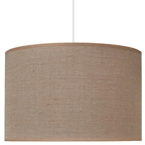 youngDECO Hängeleuchte 1xE27, Hängelampe Ø28cm, Stofflampenschirm, Pendelleuchte für Schlafzimmer, Wohnzimmer, Kinderzimmer und Babyzimmer, Hergestellt in der EU