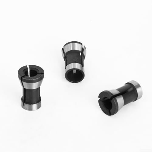 Fräser-Verlängerung mit Spannzangenfutter für 6 mm, 8 mm und 6 35 mm Bits (3 Stück)
