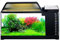 Betta Aquarium, Aquarien mit LED-Lichtfilter, intelligente Temperaturüberwachung, leises Pump-Filtrationssystem, Kit für Schlafzimmer, Wohnzimmer, Schreibtischdekoration
