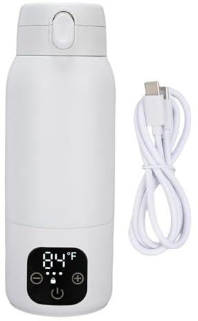 Bouilloire Électrique Portable 316L Acier Inoxydable 100 W Chauffage Rapide avec Couvercle Tactile pour Thé, Café, Voyage, Petit-Déjeuner, Déplacement Professionnel