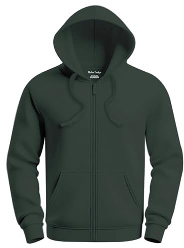 Plain Zipper Hoodie Hooded Top Unisex Mens Ladies Hooded Sweatshirts