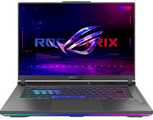 ASUS ROG Strix G16 Laptop, 16 240Hz WQXGA IPS Display, Intel i9-14900HX 24-Core, NVIDIA GeForce RTX 4060, 16GB DDR5 1TB SSD, 4-Zone RGB Backlit Keyboard, Thunderbolt 4, Wi-Fi 6E, Win11 Home