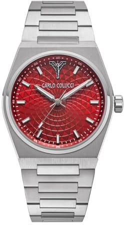 Carlo Colucci Herrenuhr CC600 Quarz Edelstahl Saphirglas