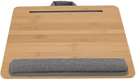 Restokki Lap Desk Sängbricka med mjuk kudde för arbete och resor