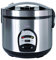 BIKITCHEN Cook 200 Edelstahl Reiskocher mit Dunst- und Warmhaltefunktion, Reis, Fleisch, Fisch und Kartoffeln