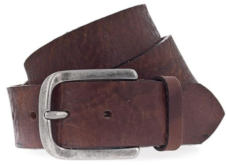 TOM TAILOR Leather Belt 4.0 W80 Baileys