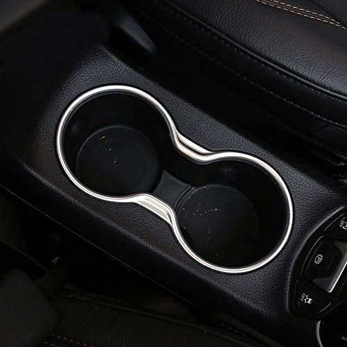 per Compass 2018 2019 Matte Cornici dei Interno Portabicchieri Plastica ABS 1 pezzi