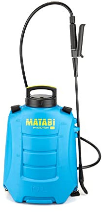 Matabi - Pulverizador Eléctrico Evolution 15 LTC - Batería de Litio 18V - 15L - Agricultura y Jardinería Profesional - Alta Precisión - Para Tratamientos Profesionales- Fabricado en España