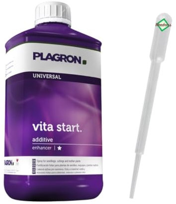 Weedness Plagron Vita Start 100 ml - Sämlinge Stecklinge Aufzucht Anzucht Jungpflanzen Dünger Grow Anbau Indoor Bio Gurken Mutterpflanze