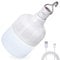 LETOUR Lampadina da Lavoro a Sospensione, Luce a LED di Campeggio Ricaricabile Tramite USB, 5000 Lumen, 5 Livelli Dimmerabile, Luce Esterna Portatile da Campeggio / Terrazza / Giardino / Barbecue