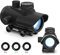 AOMEKIE Viseur Point Rouge Vert Bleu 3 Niveaux de luminosité Lunettes de Visée Airsoft pour Rail de Weaver/Picatinny 11mm / 22mm