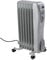 AMOS 1500W Electric Oil Filled Radiator Heater 7-Fin Portable Thermostat Heating Appliance with 3 Heat Settings, Safety Shut Off, and Power Indicator Light
