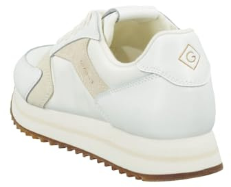 GANT FOOTWEAR Damen BEVINDA Sneaker, White, 37 EU