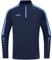 JAKO Herren Ziptop Power, Marine/SkyBlue, L