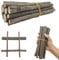 ZAHD14 Stück Holzstäbchen zum Basteln Zweige Handwerk Sticks Natürliche Holzsticks Holz Sticks DIY Holzstab Holzstäbe Zum Basteln Holzstäbe rund natur DIY Handwerk für Kunsthandwerk