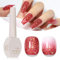 SUPWEE Glitter Gel Nail Polish, 15ml Red Reflective Glitter Gel Polish Sparkly Shiny Gels Soak Off UV Gels Holographic Effect for Nail Art Manicure Salon DIY At Home