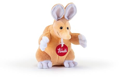 Trudi Armadillo Lillo Peluche tropicale esotico, ideale come regalo di compleanno, Natale e altre occasioni | 11x17x18cm taglia XS | Collezione Bizzarri | modello 51348