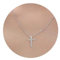 TINGN Kreuz Kette Silberkette Damen, 14K Vergoldet Kreuz Kette Damen Personalisierte Kette mit Kreuz Kristall Anhänger Silber Kreuz Halskette für Frauen Geschenke Modeschmuck für Frauen und Mädchen