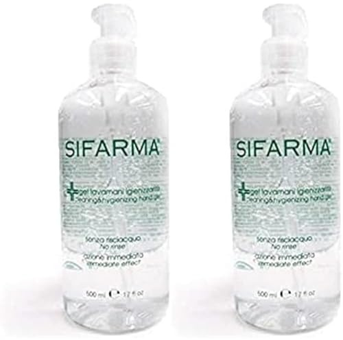 SIFARMA GEL LAVAMANI IGIENIZZANTE 500 ml (Confezione da 2)