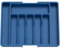 Lifewit Besteckkasten für Schubladen 40 50, Kunststoff Besteckeinsatz (Tiefe 38 cm), erweiterbare Besteckschublade Einsatz, Schubladen Organizer Küche für Besteck/Cutlery/Geschirr/Löffel, Dunkelblau