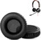 HAIZEEN Almohadillas Compatibles con Jabra HSC016 HSC017 HSC018W HSC012 Auriculares Almohadillas de Repuesto (Cuero de Proteína/Espuma Viscoelástica)