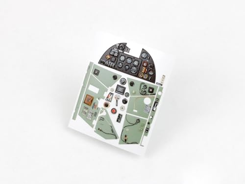 Red Fox QS-24009 1/24 Hawker Hurricane Mk.II 3D-Acryl-Instrumentententafel