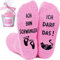 Aonveki Schwangerschaft Geschenk Verwandtschaft Socken Werdende Mama Geschenk, Socken Geschenke für Werdende Mütter Schwangere Frauen Freundin Geschenk Schwangerschaft Verkünden