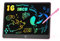 Tableta de Escritura LCD 16 Pulgadas, Tablero de Dibujo Electrónico, Colorida Pizarra Tableta Gráfica Infantil Juguete Juego de Regalo Cumpleaños para Niñas y Niños de 3 4 5 6 7 8 9 Años