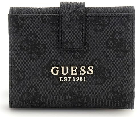 GUESS Laurel II SLG Petite Trifold Wallet Coal Logo